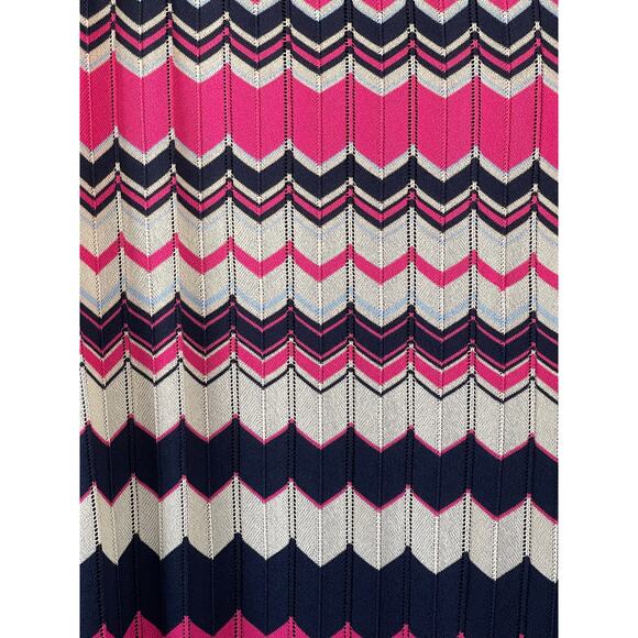 NWT Women's London Times Square Neck Short Sleeve Knit Dress XLarge - Picture 4 of 7